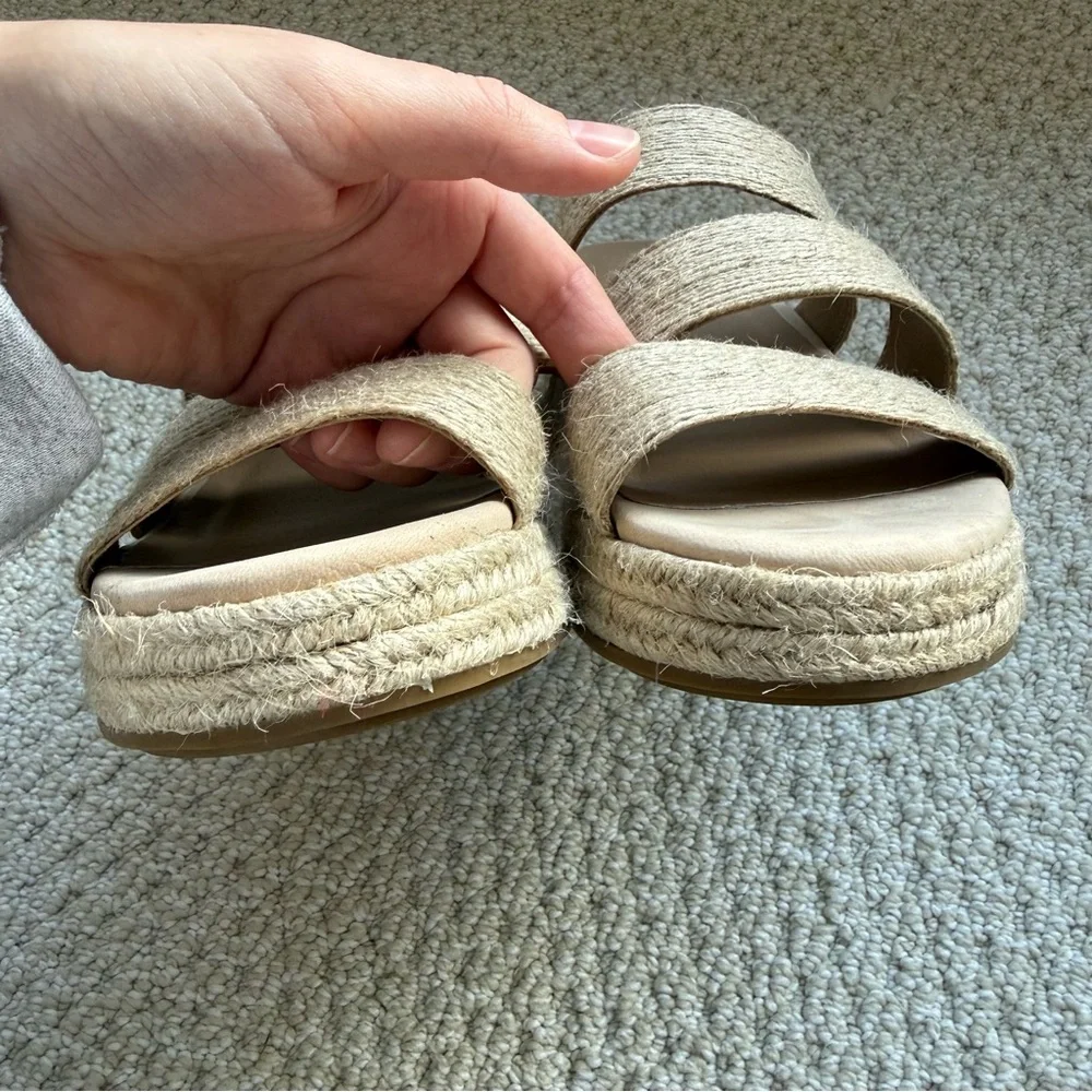 Eileen Fisher Mayla Jute Espadrille Sandal size 9